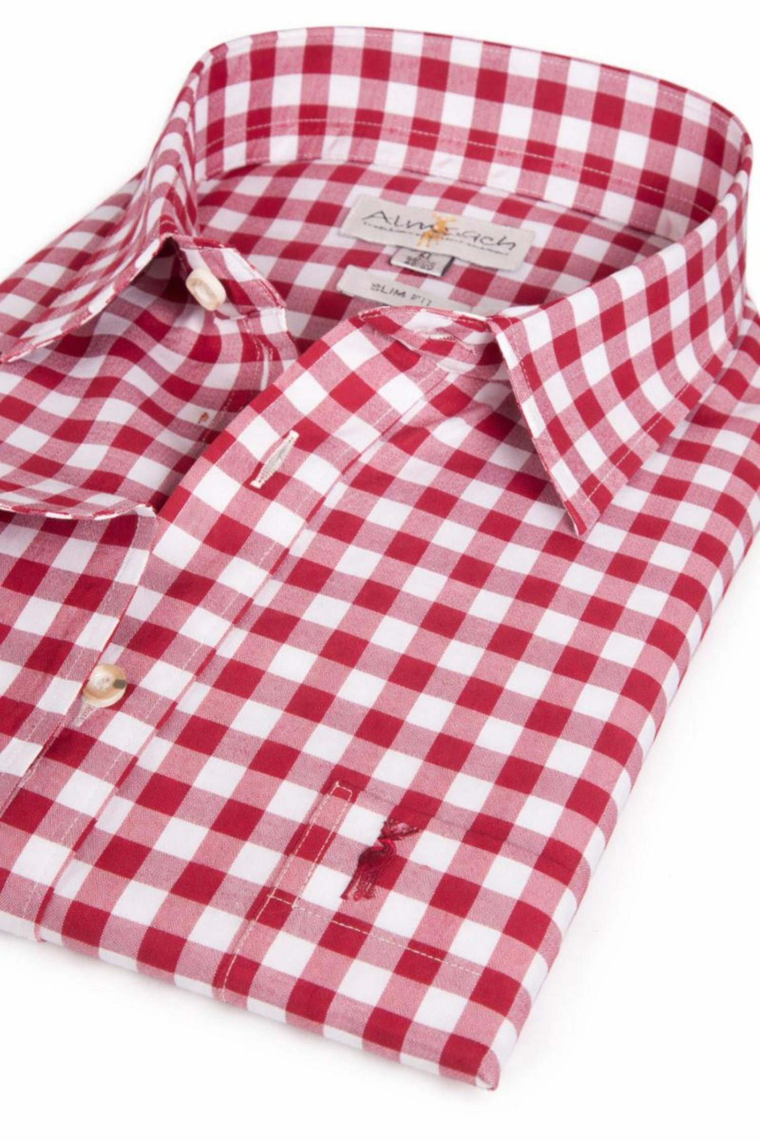 Rot Kariertes Hemd von Almsach 